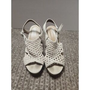 So Size 8 Wedge Sandal Taffy Natural Color